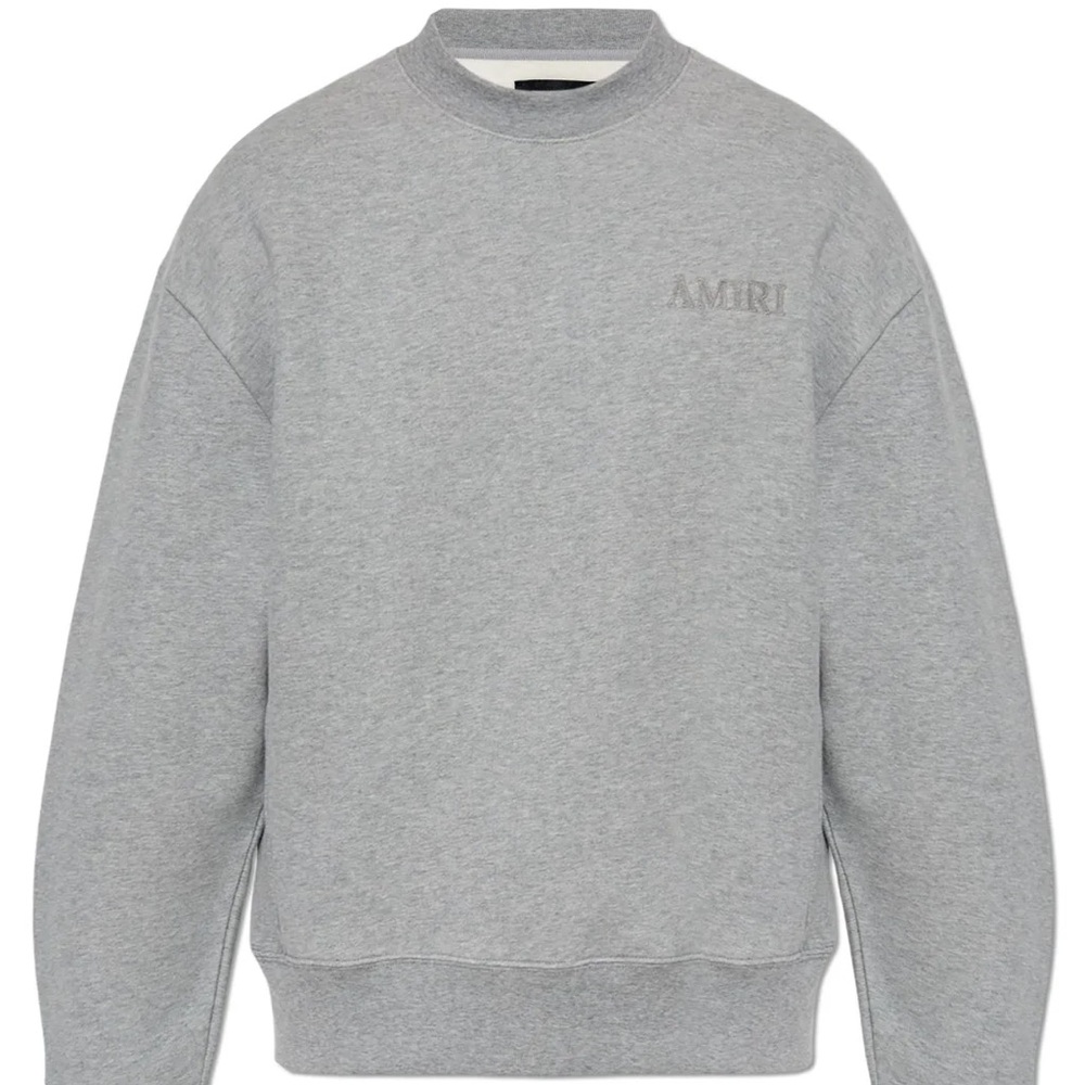 Amiri Logo Embroidered Crewneck Sweatshirt